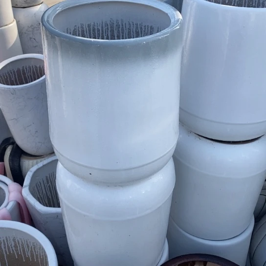 渐变绿水滴大号口28高36福利