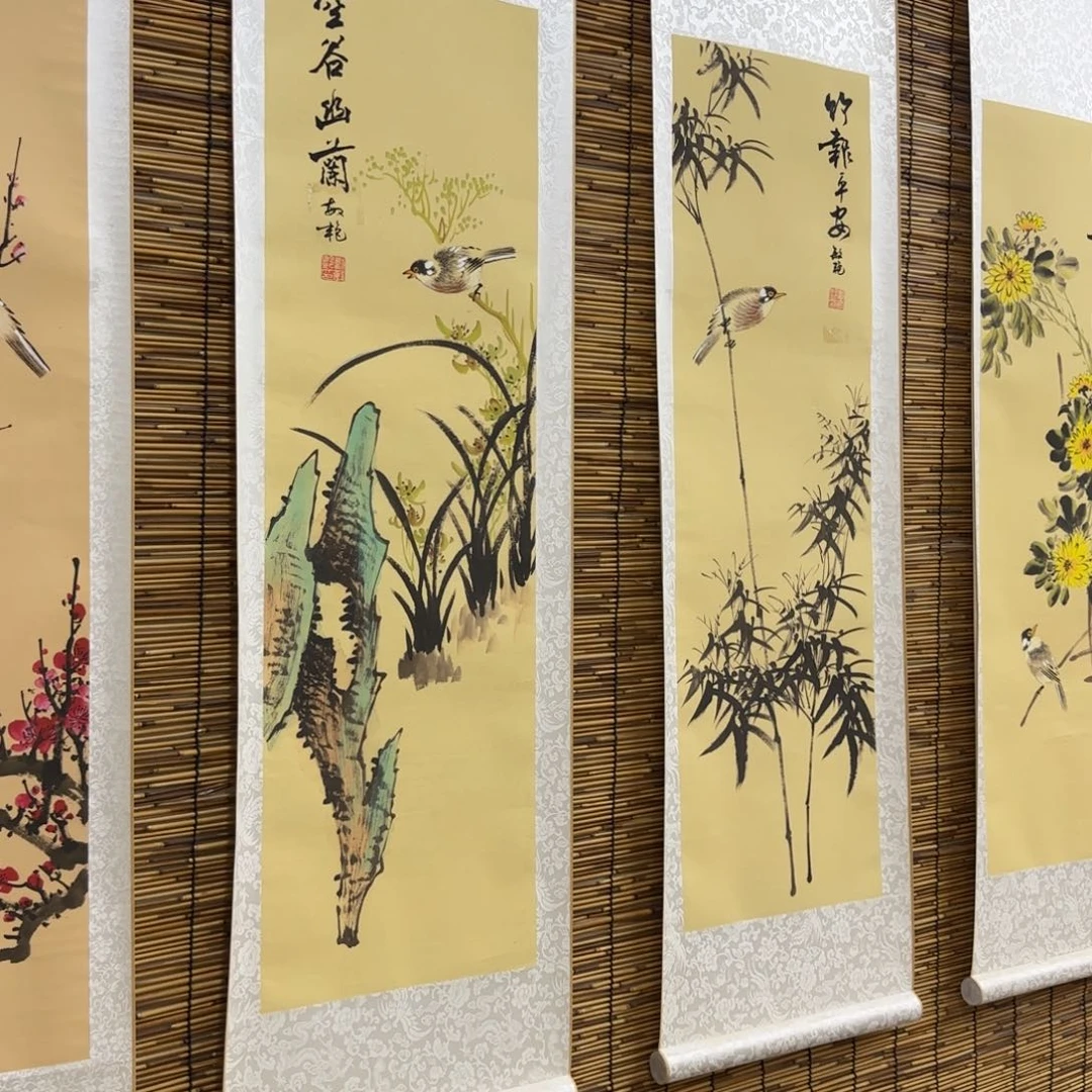 国画QC原创横山水作品！带证书！限购一单