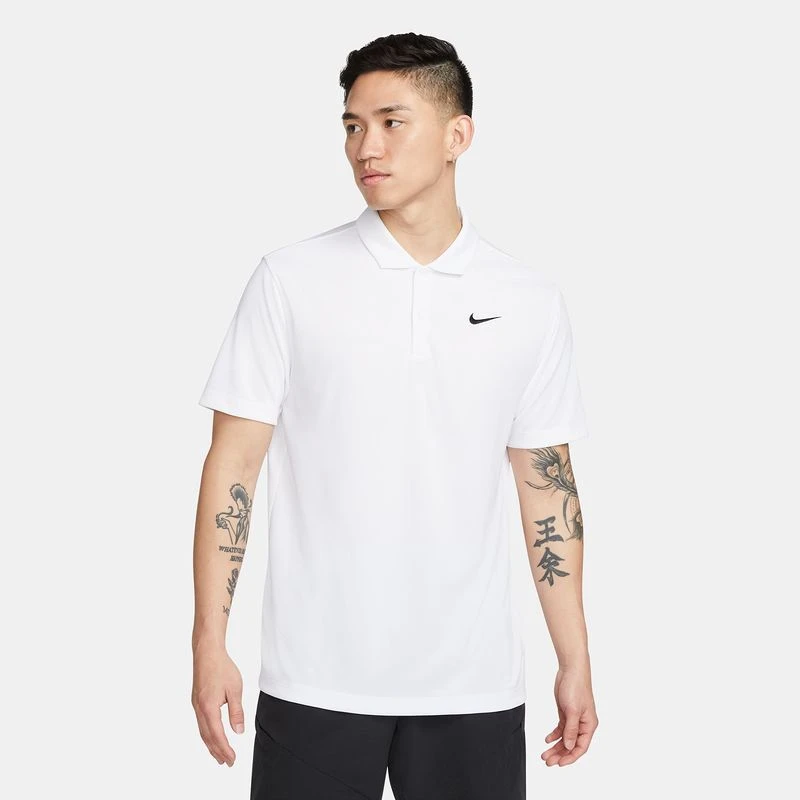 耐克（NIKE）Court Dri-FIT 男子透气速干网球翻领T恤DH0858-100