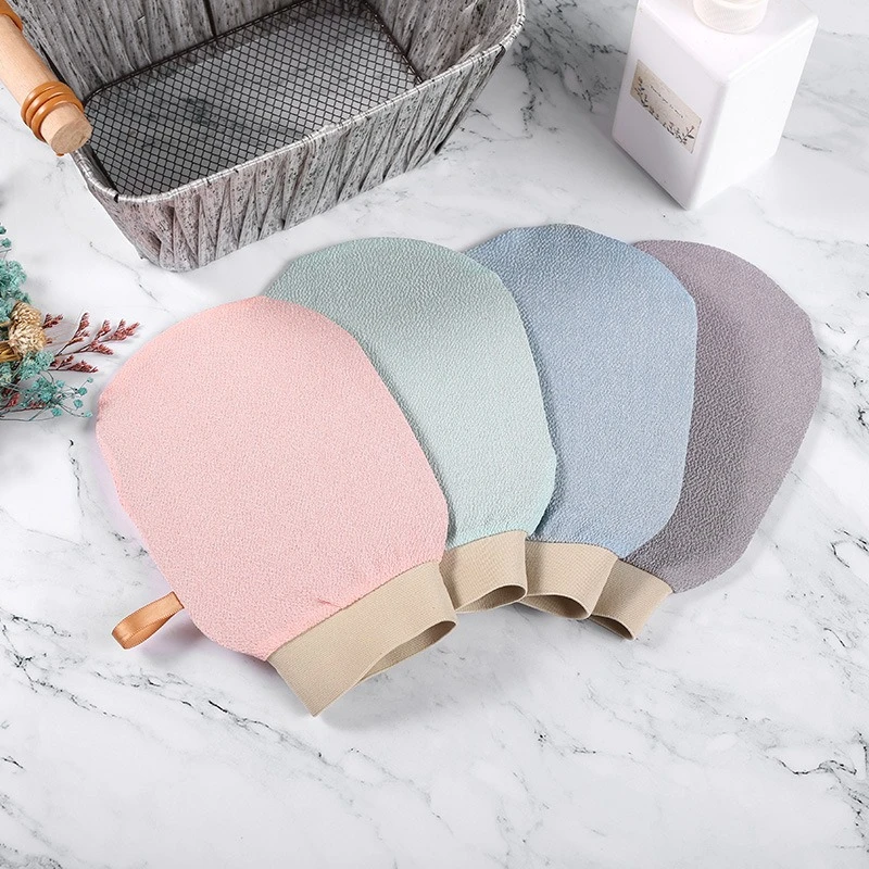 薄款搓澡巾手套家用强力搓泥粗砂洗澡男女士专用不伤皮肤搓澡神器