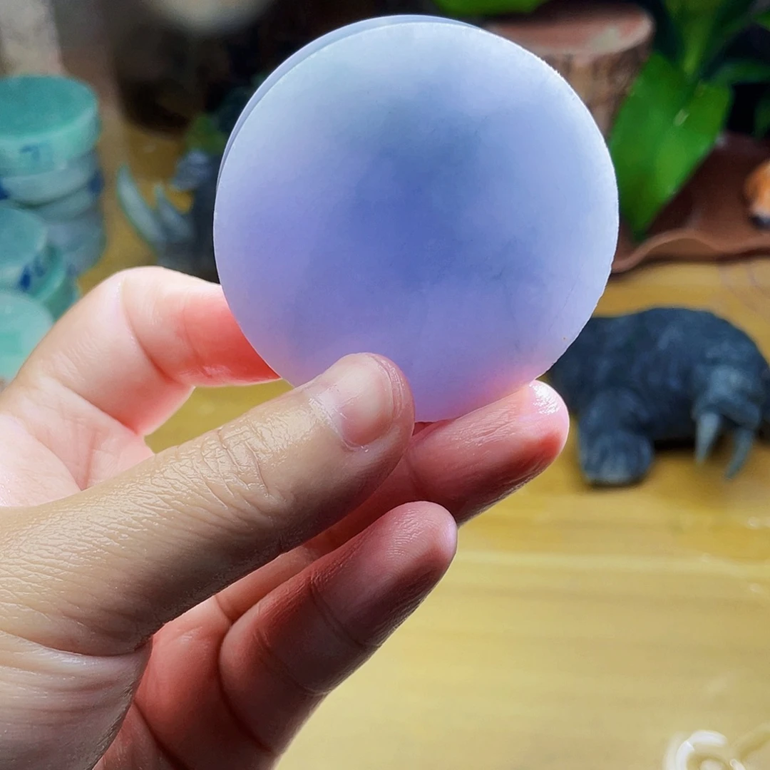 翡翠未镶嵌颈饰毛料54