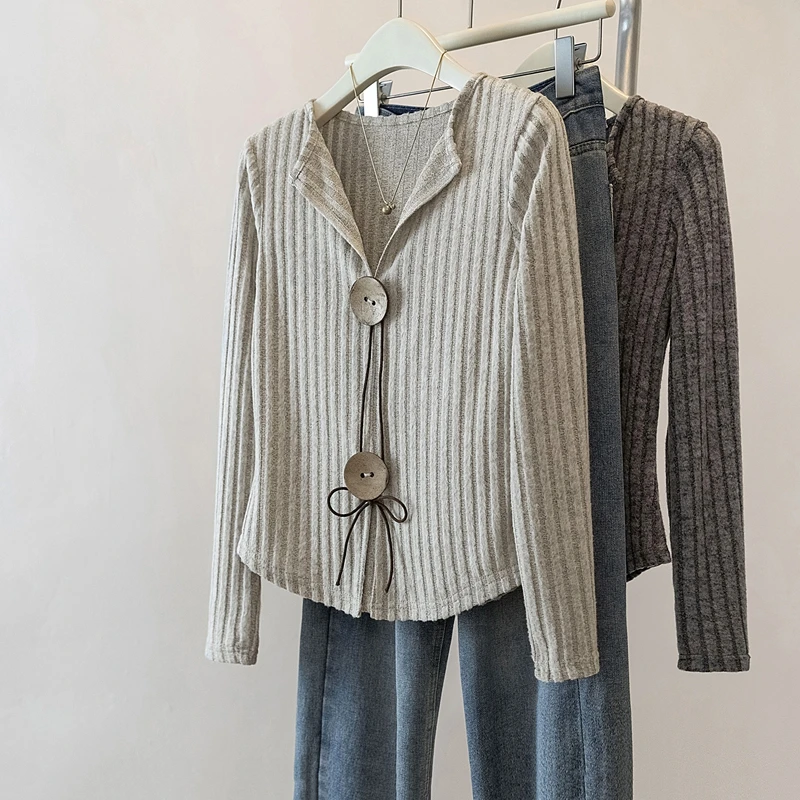 yoewshean/羽媗大码女装胖mm显瘦百搭遮肚子精致洋气休闲装上衣