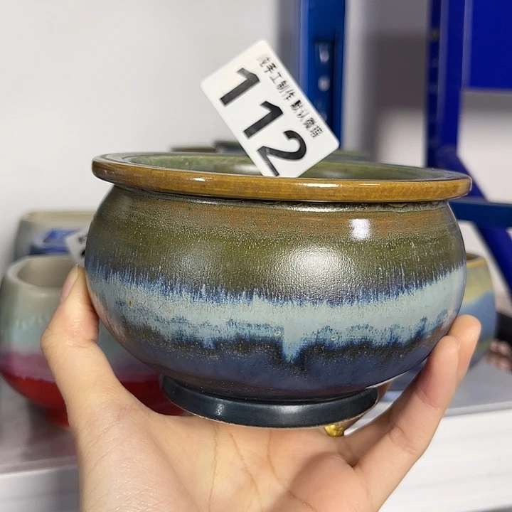 景德镇陶瓷盆 满30包邮 口9