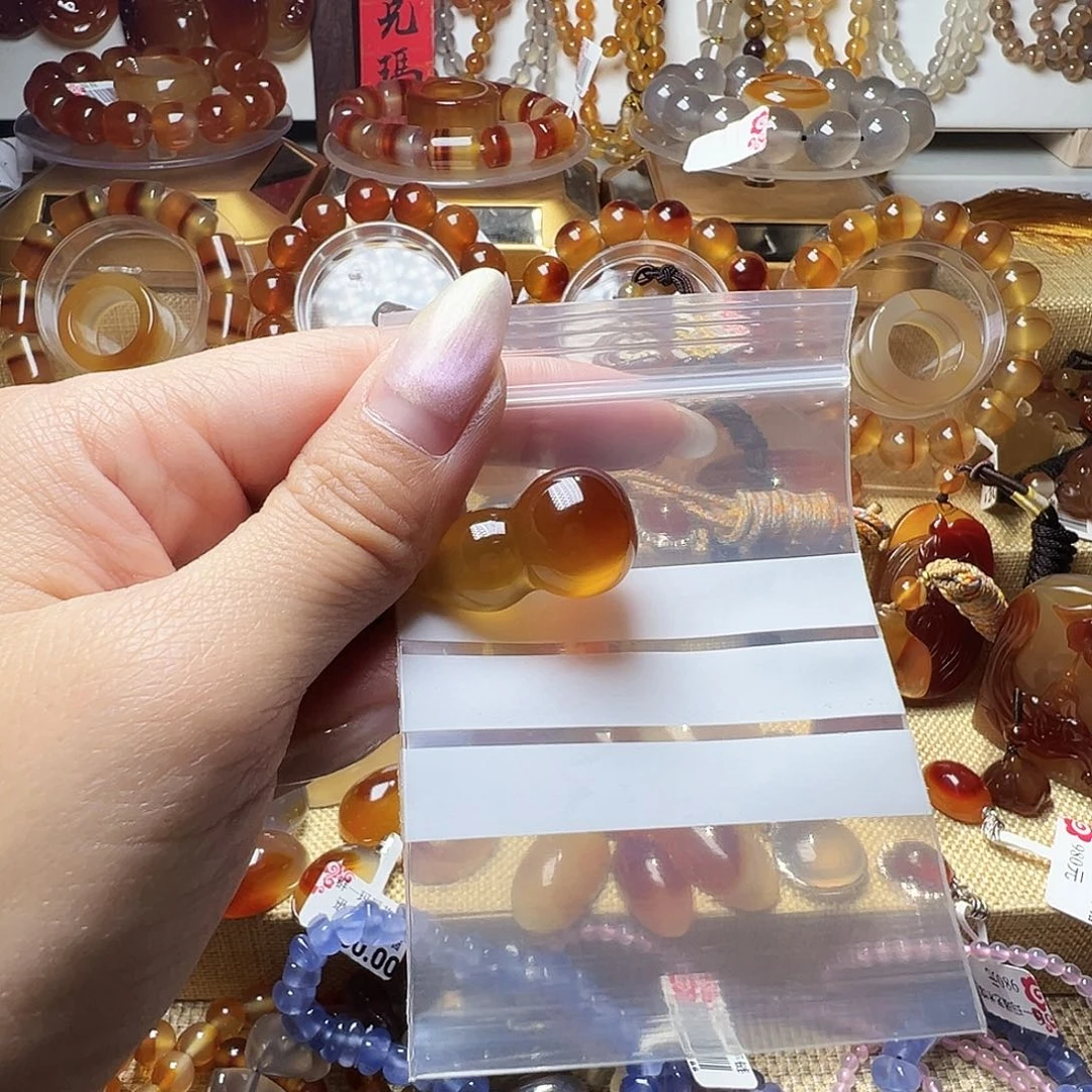 媛****玛瑙/玉髓合金玛瑙手串8