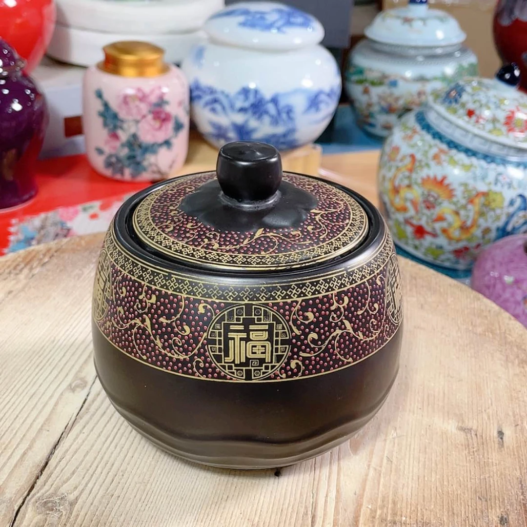 【闪购商品】罐陶瓷茶叶罐密封罐