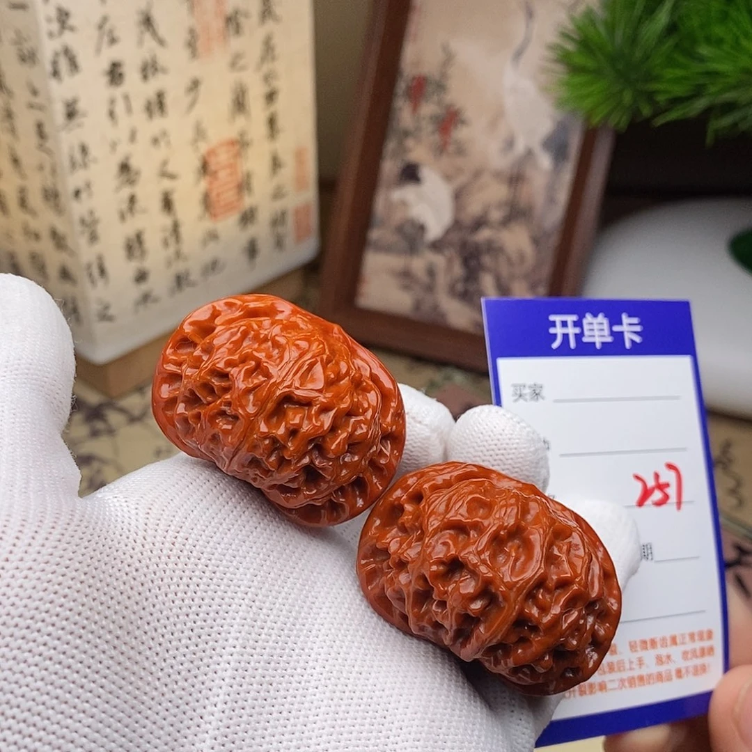 文玩核桃把件44宫灯257