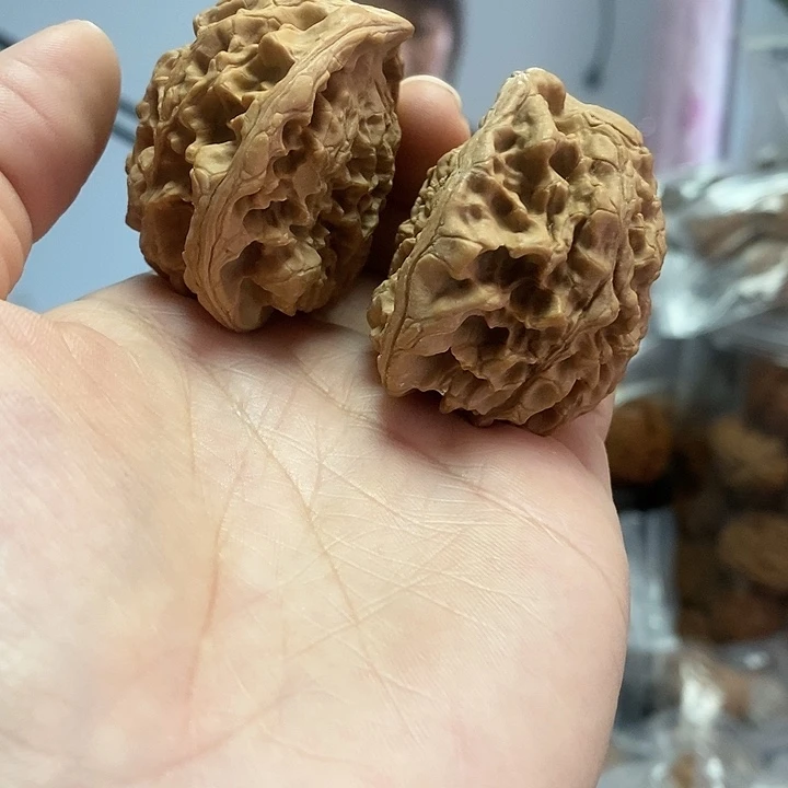 文玩核桃把件47蛇头