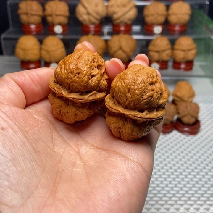 文玩核桃把件5金貔恘