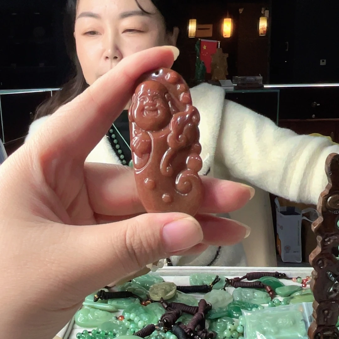 密玉（石英质玉）未镶嵌颈饰