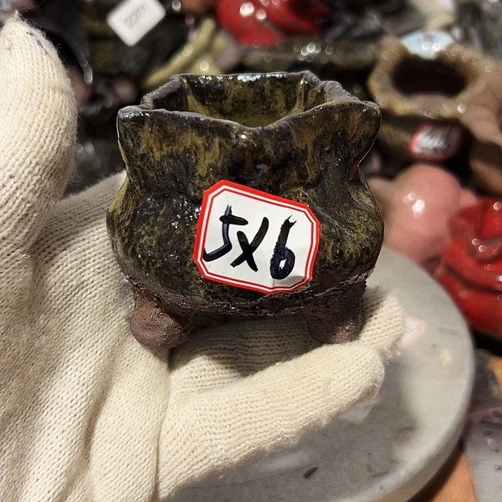 粗陶花盆制作就这样的