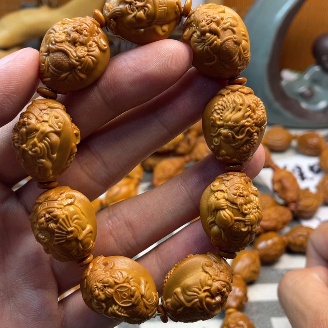橄榄核手串/手链橄榄核雕工艺手串5119