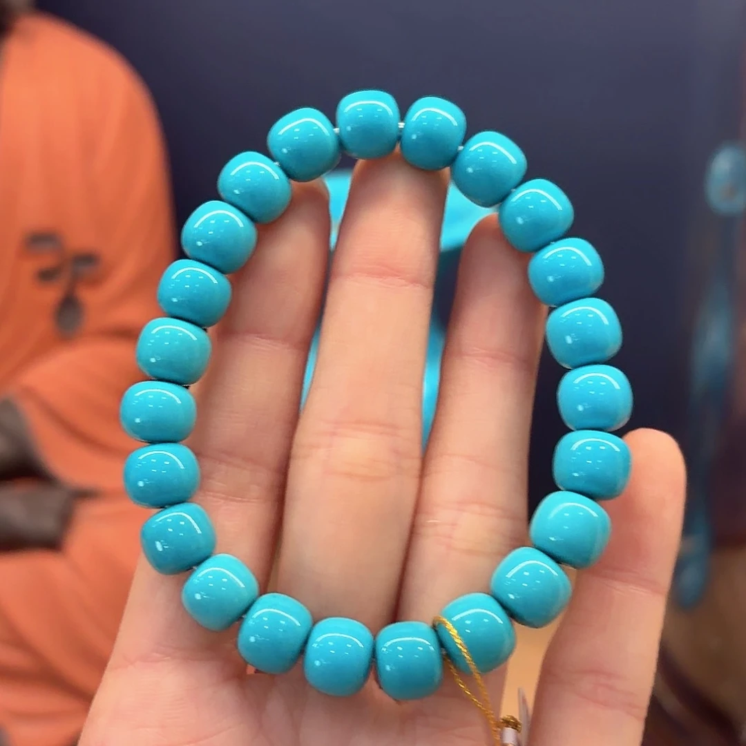 绿松石未镶嵌颈饰