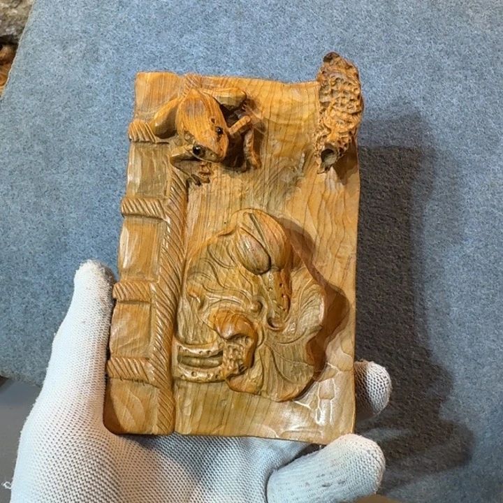 崖柏摆件手把件等