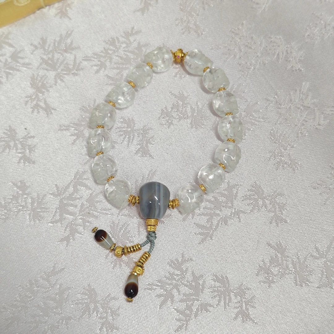 【不二】白水晶DIY手串