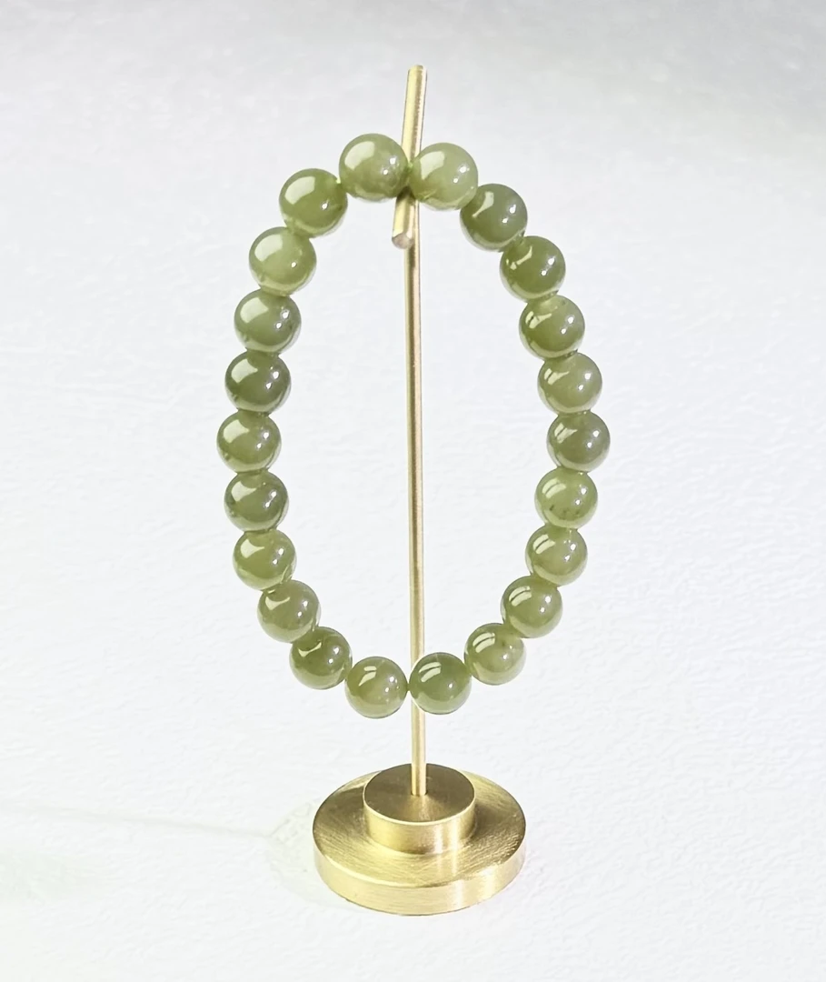 【小胖总珠宝】青柳- 新疆和田玉手串