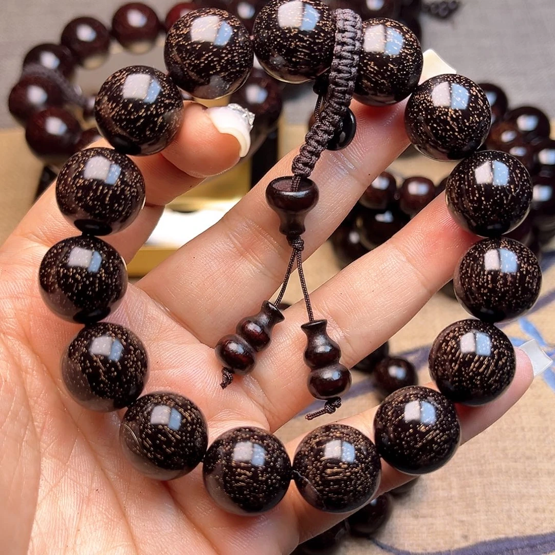 檀香紫檀（小叶紫檀）1.5 15颗爆星