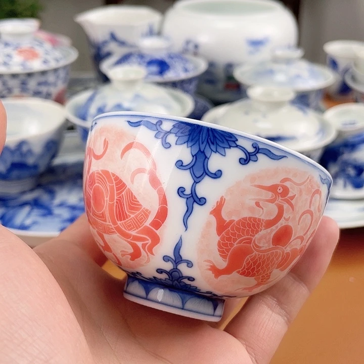 拓片四神兽景德镇