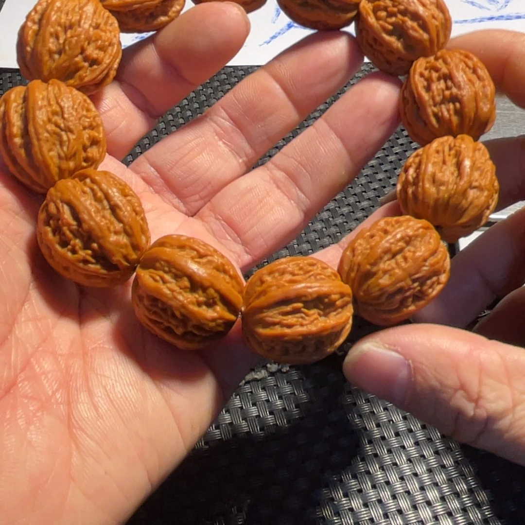 文玩核桃手串树王京八棱22
