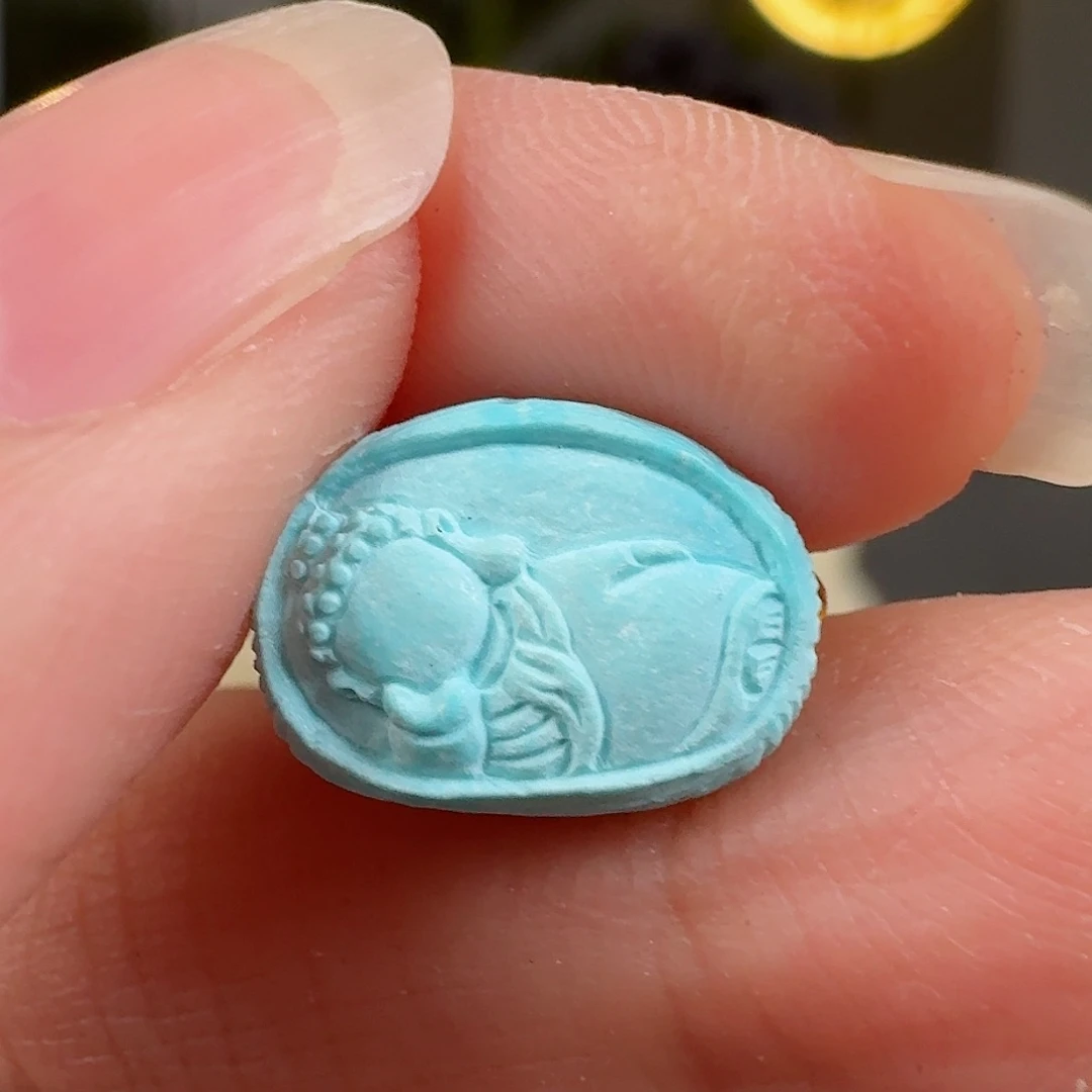 绿松石珠宝奇石未镶嵌