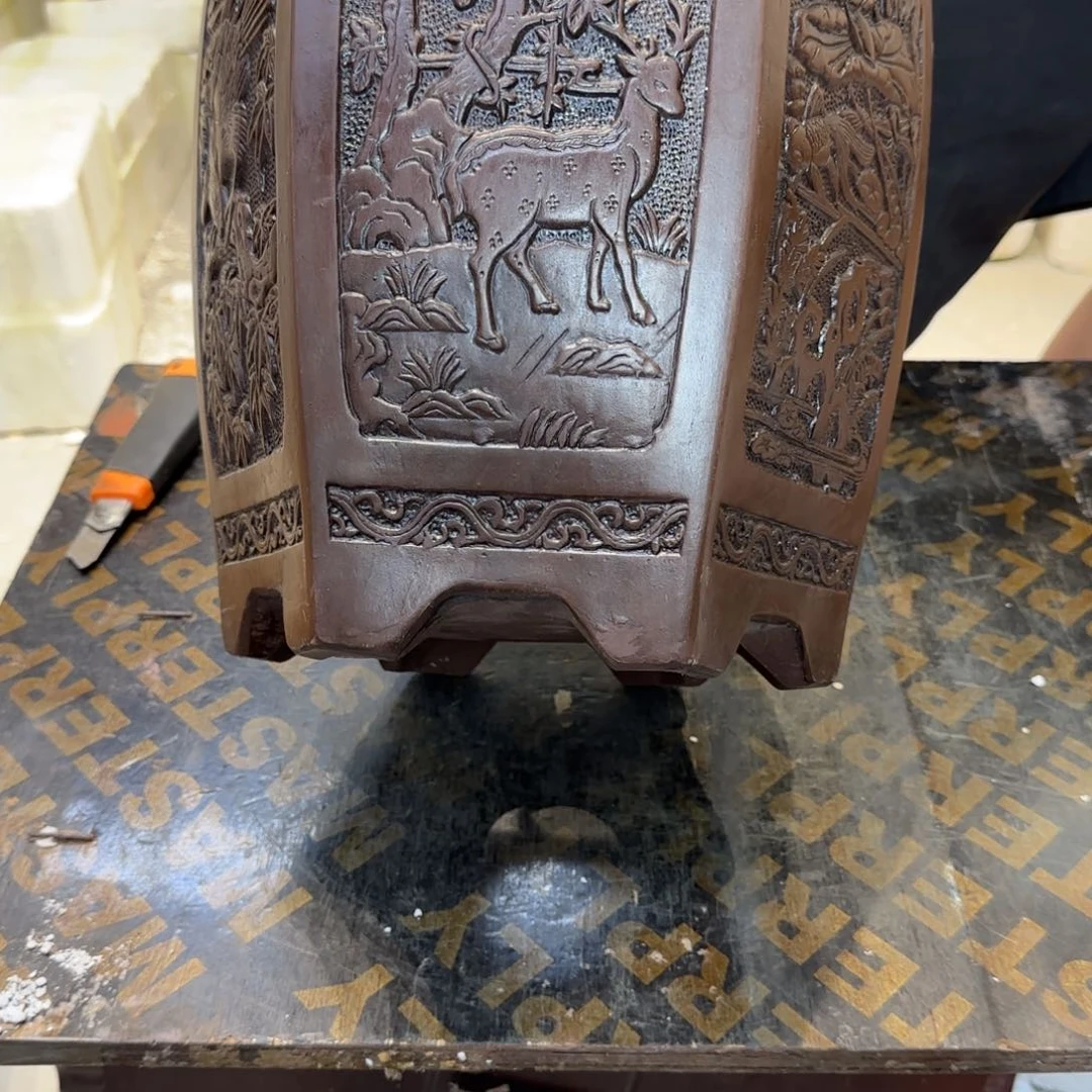 紫砂花盆口径20.25口径