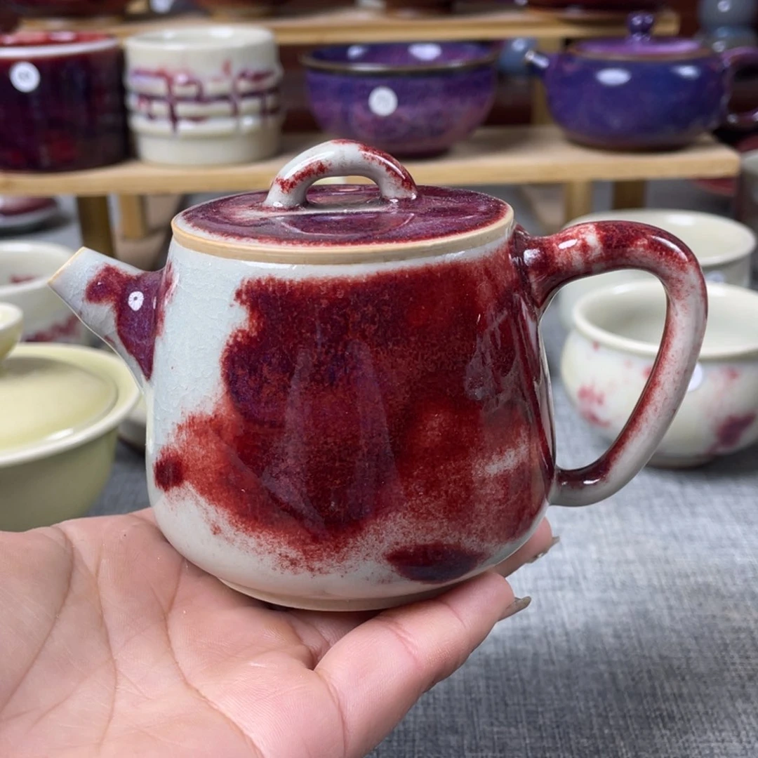 瓷片钧瓷茶器……微微瑕