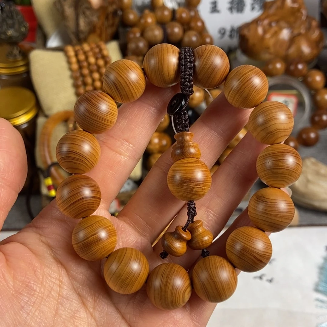 柏木（崖柏）手串/手链北太行高崖陈化黑油15