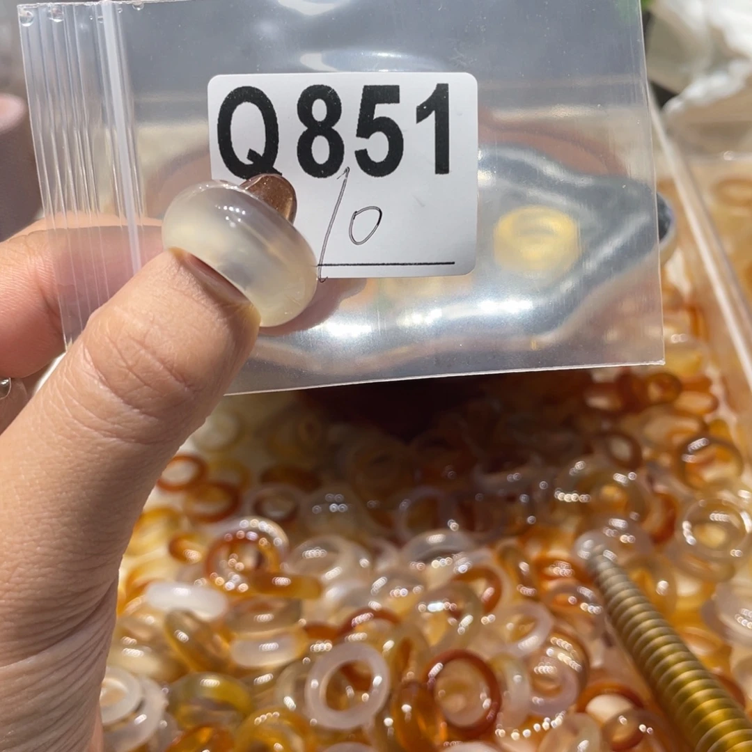 玛瑙/玉髓未镶嵌戒指851