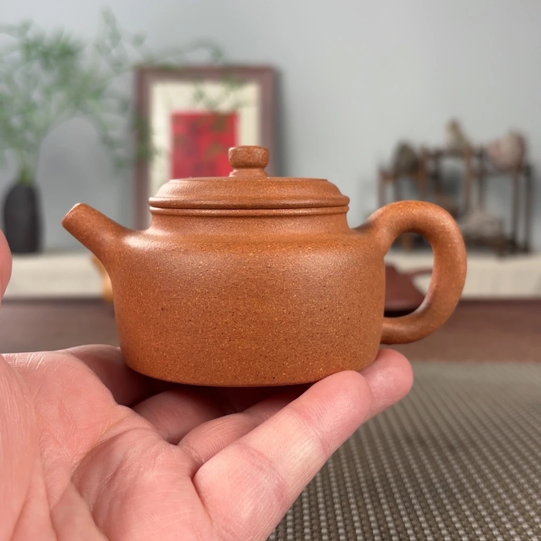 紫砂茶壶黄龙山原矿紫砂壶150