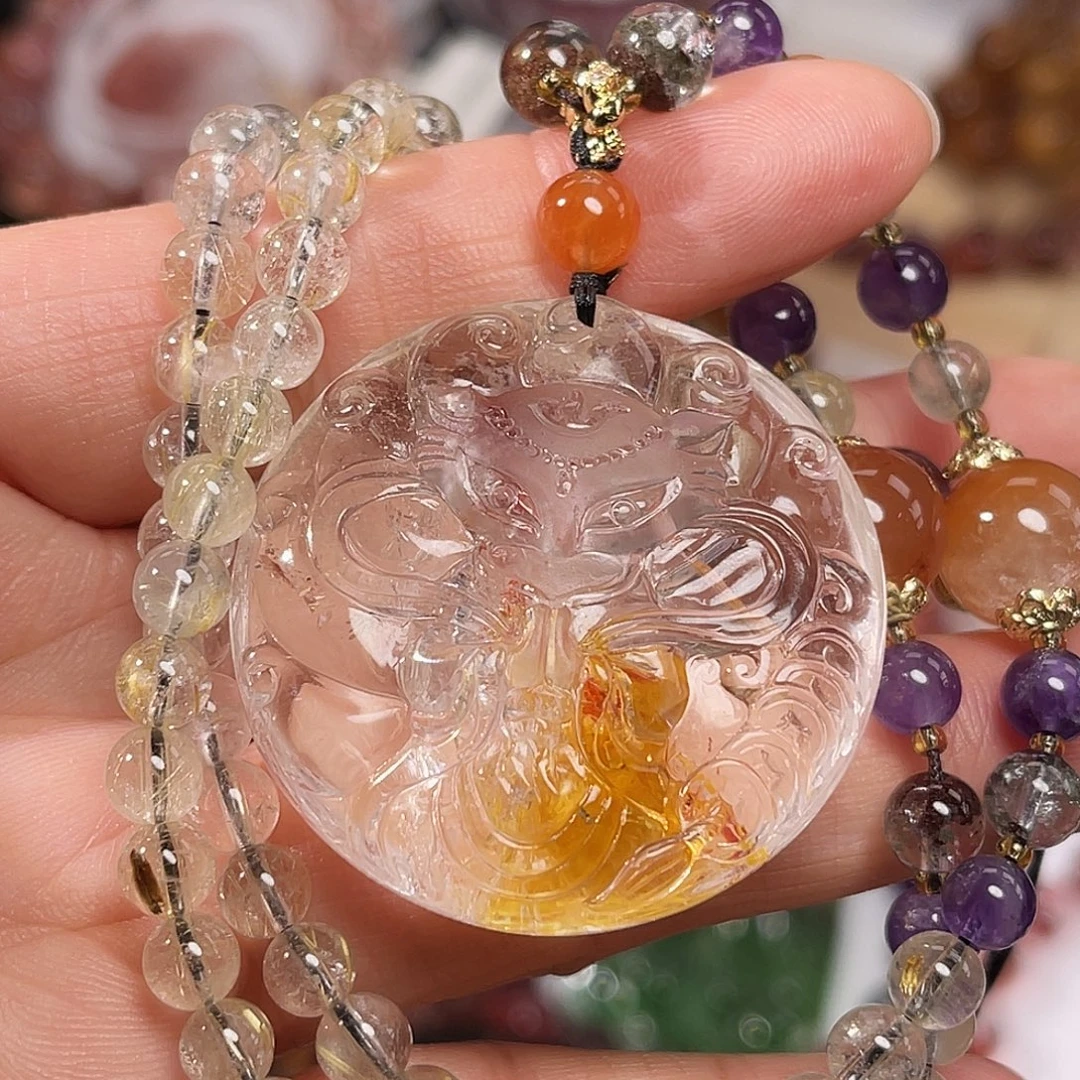 未镶嵌水晶颈饰订制