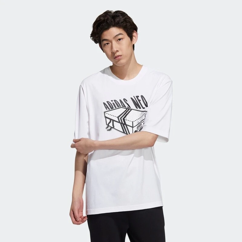 【小北专属】adidas/阿迪达斯男女运动短袖T恤H59446