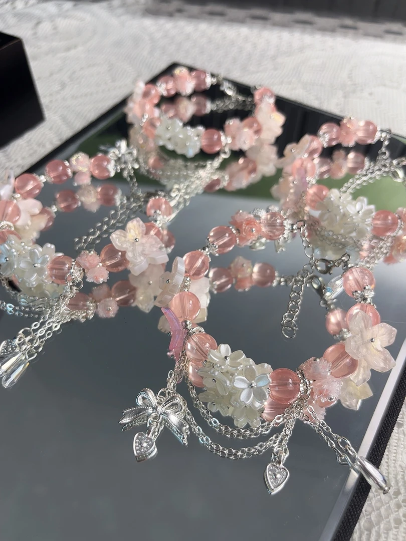 【直播手串对对碰】手作款手链  diy琉璃手串