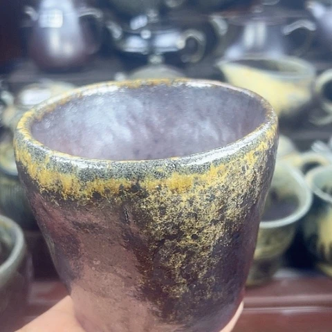 亮***剑茶杯紫砂自产自销