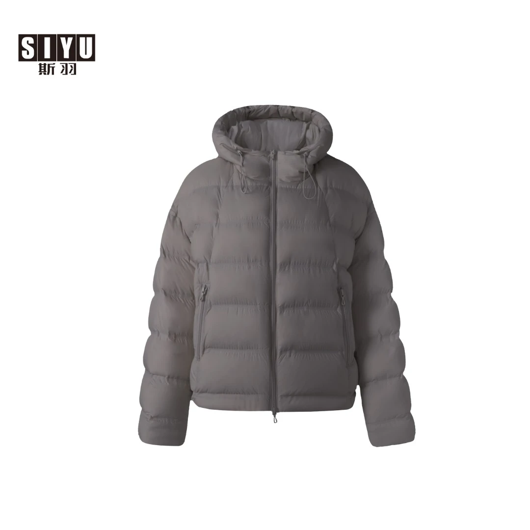 SIYU斯羽 匈牙利进口95白鹅绒泡芙面料羽绒服