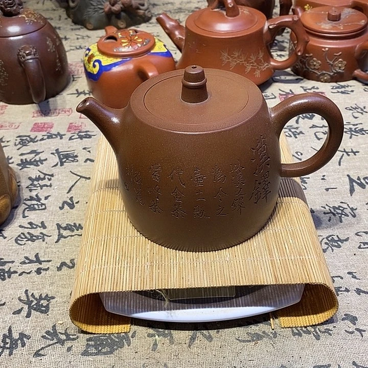 茶壶紫砂老*紫砂壶。   