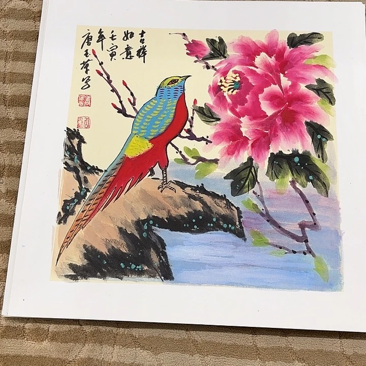 国画花鸟等动物为主料50.50