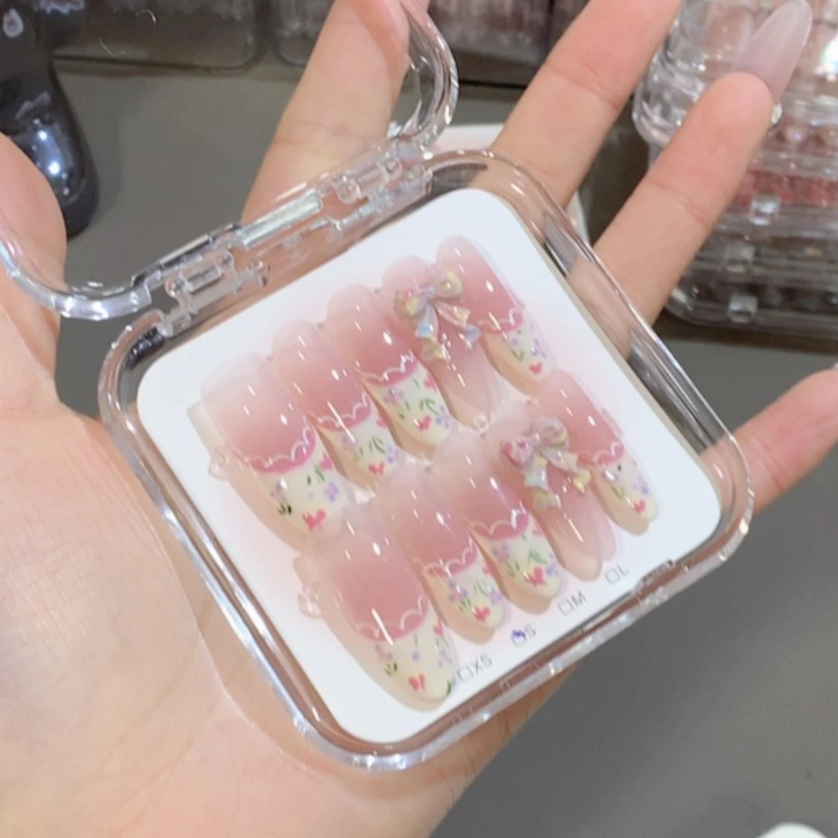 【春日小花】这个真得买！纯手工穿戴甲小熊