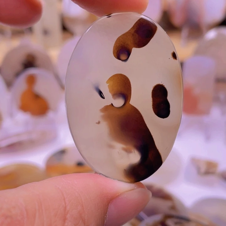 玛瑙/玉髓未镶嵌吊坠(不含链)