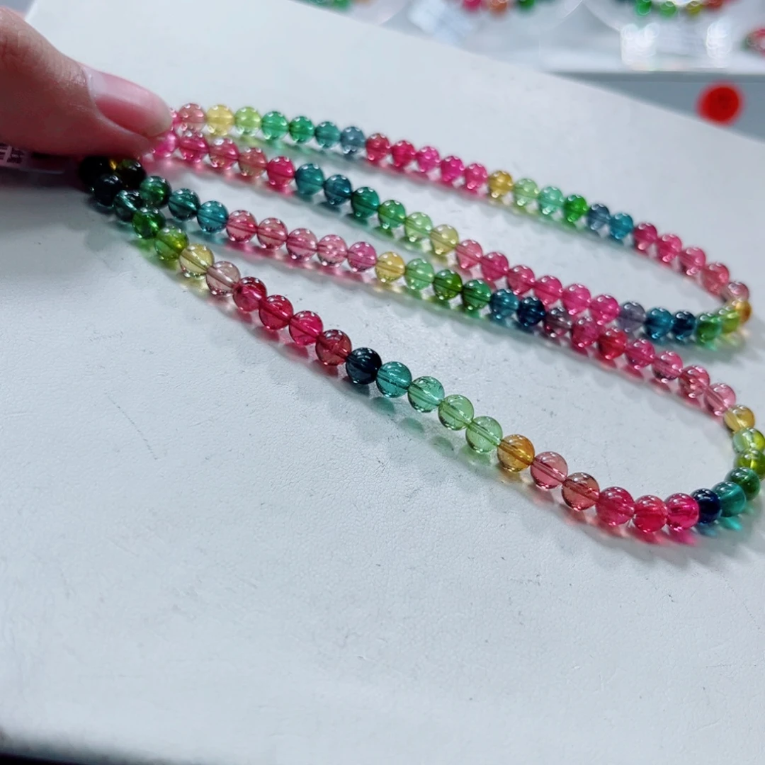 未镶嵌手链碧玺碧玺