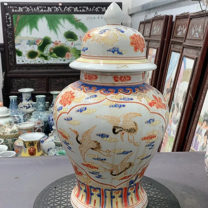 陶摆件博古架陶瓷摆件