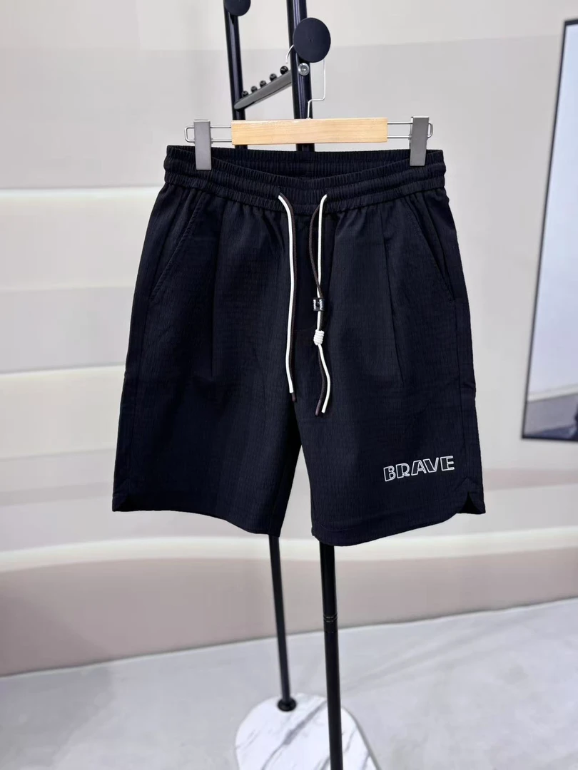 618品牌撤柜剪标男士夏季薄款五分裤舒适弹力松紧腰短裤男