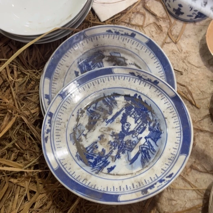 瓷片景德镇陶瓷两个