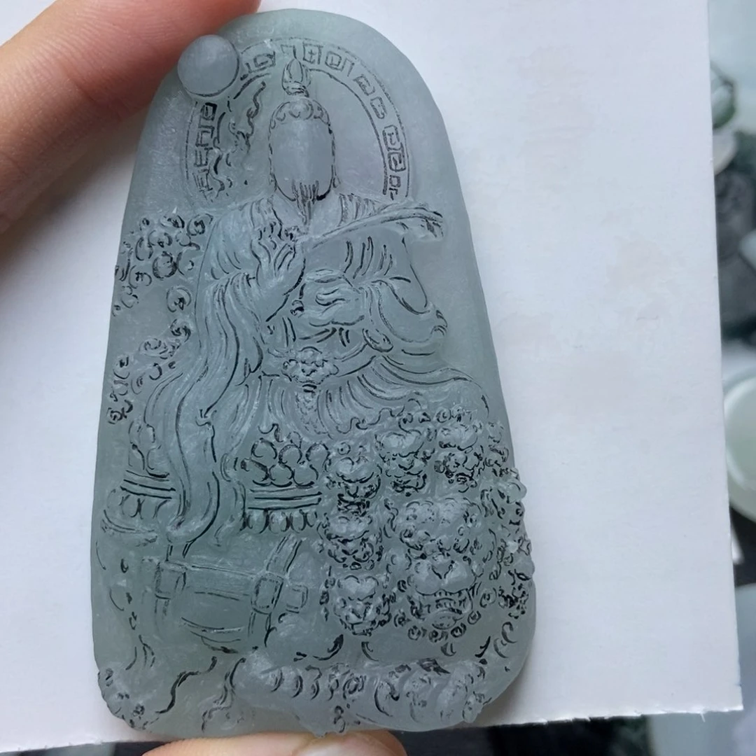 未镶嵌定制翡翠E****.佛