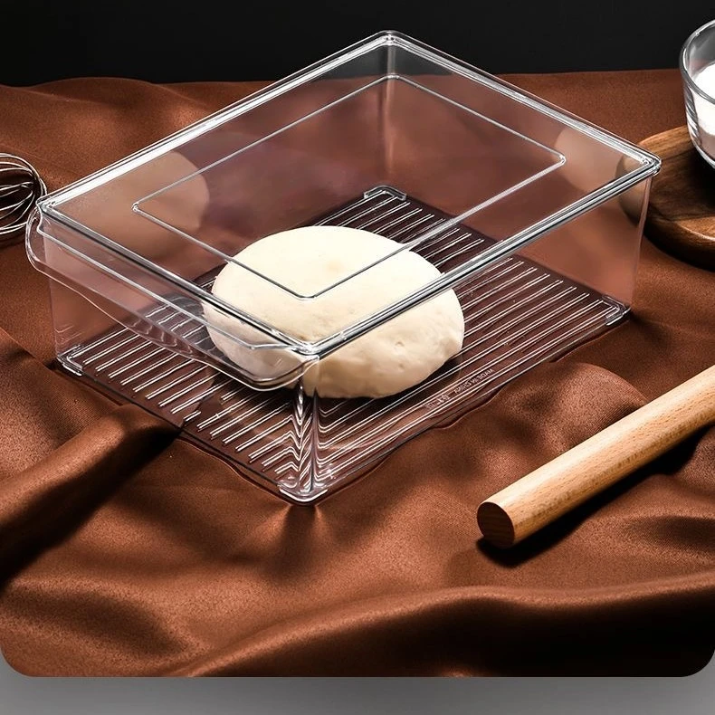 面包吐司醒发面盒面团发酵和冰箱食品级食物保鲜盒家用厨房收纳盒
