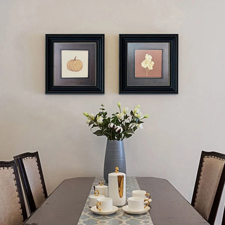 s152法式中古风复古高级感餐厅装饰画客厅卧室玄关氛围感挂画