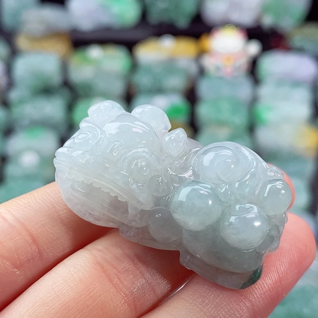 颈饰未镶嵌翡翠天然