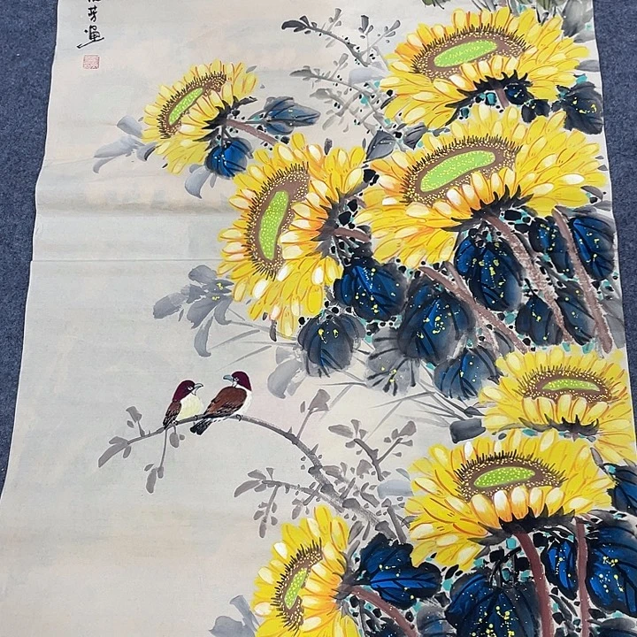 国画今天早上国画作品欣赏