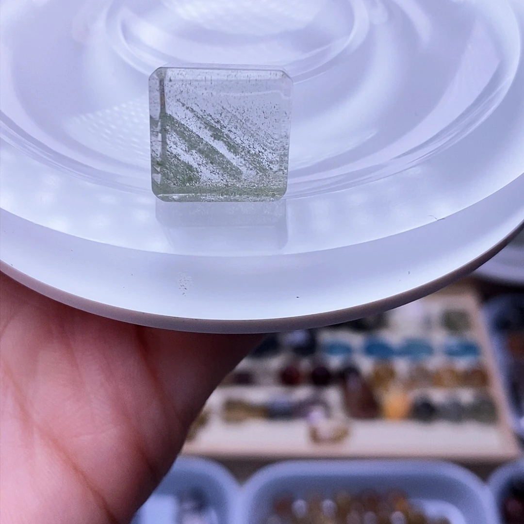 水晶天然水晶订制打孔不退换未镶嵌