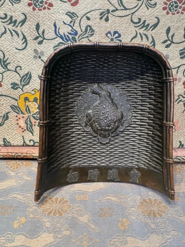 【闪购链接】铜簸箕摆件