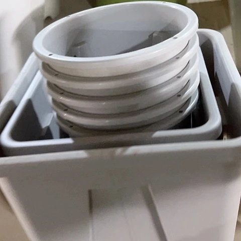 树脂微瑕中野方盆2个➕空气主无托