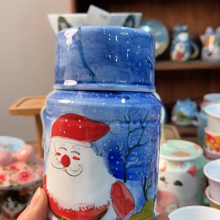 陶景德镇釉下手绘陶瓷